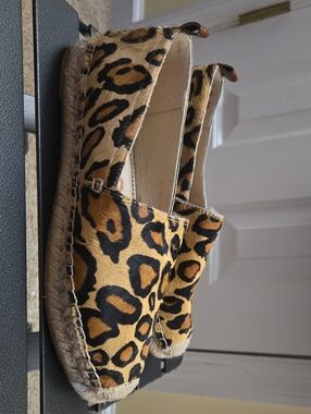 Sam Edelman Tan Espadrille Sole Slip-On Size 7 Like New